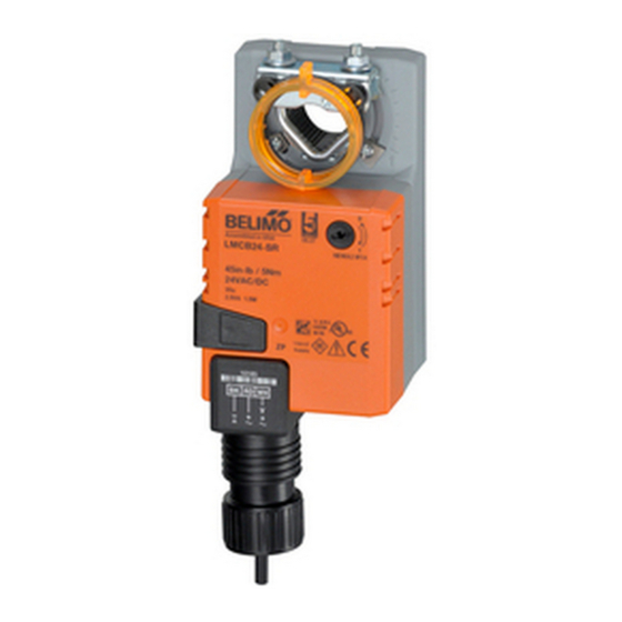 Belimo LMCB24-SR-T Installation And Operation Manual