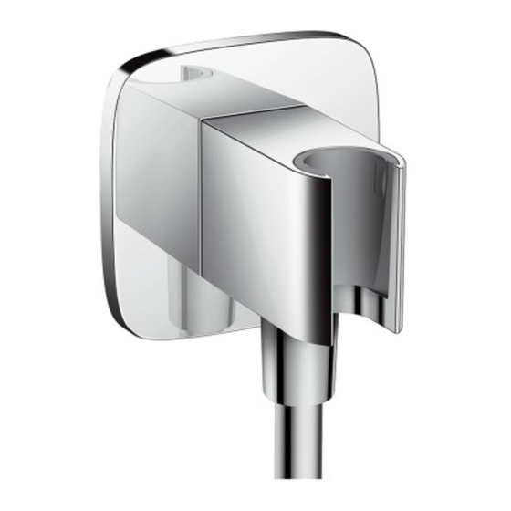 Hans Grohe FixFit Porter E Instructions For Use Manual