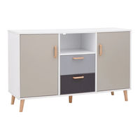 GFW DELTA LARGE SIDEBOARD Assembly Instructions Manual