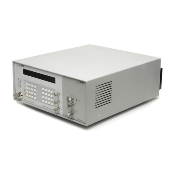 BNC 6040 Instruction Manual