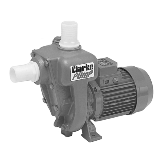 Clarke CPE30A3 Operation & Maintenance Instructions Manual