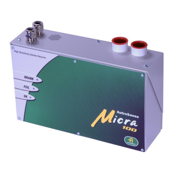 Autronica AutroSense Micra 100 Installation Handbook