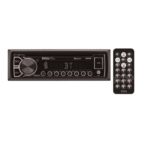 Boss Audio Systems ELITE 550B User Manual