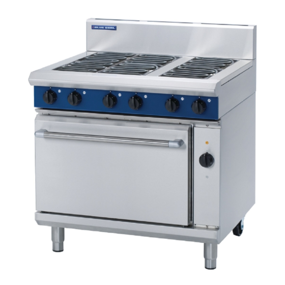 Blue Seal E56 Installation And Operation Manual