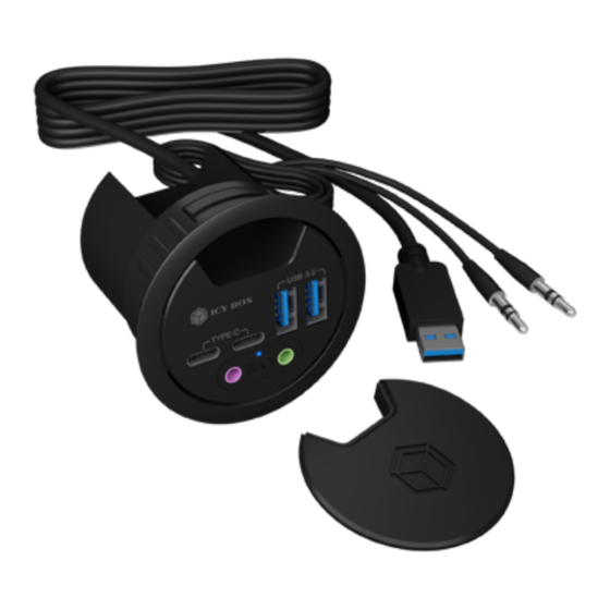 Icy Box IB-HUB1403B Manual