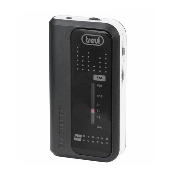Trevi RA 738 FM Manual