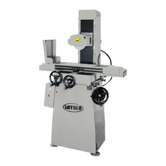 MITSUI MSG 250M Instructions Manual