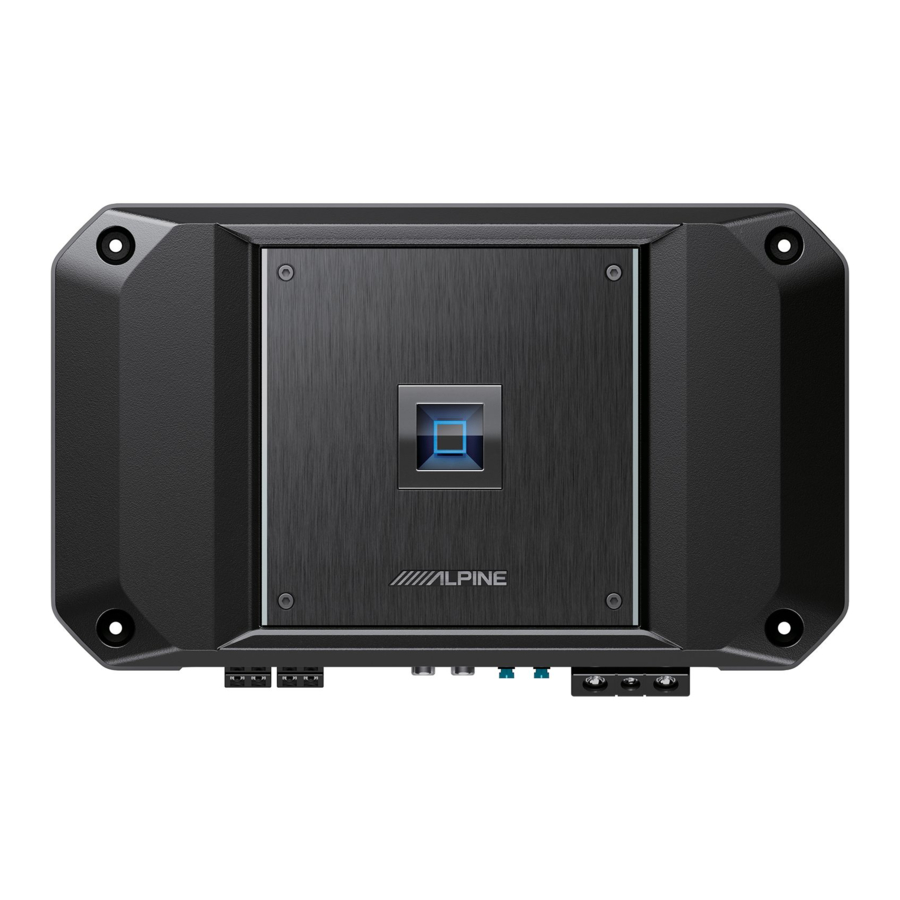 Alpine R2-A75M, R2-A60F, R2 Series Manual