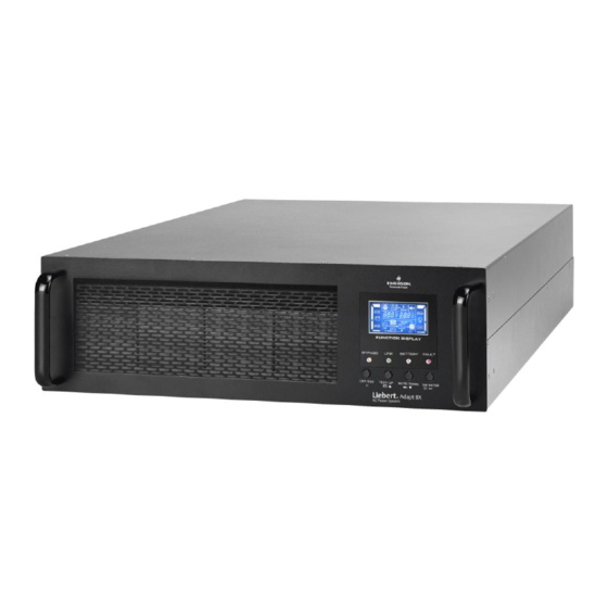 Liebert Adapt BX 6K User Manual