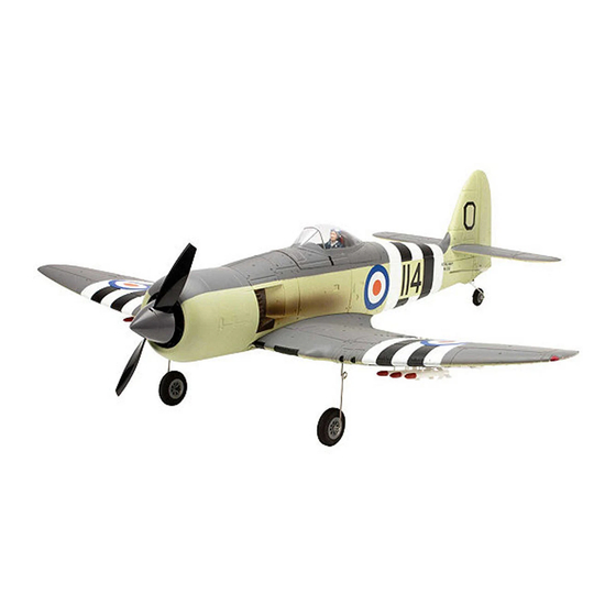 E-FLITE Hawker Sea Fury 480 Manuals