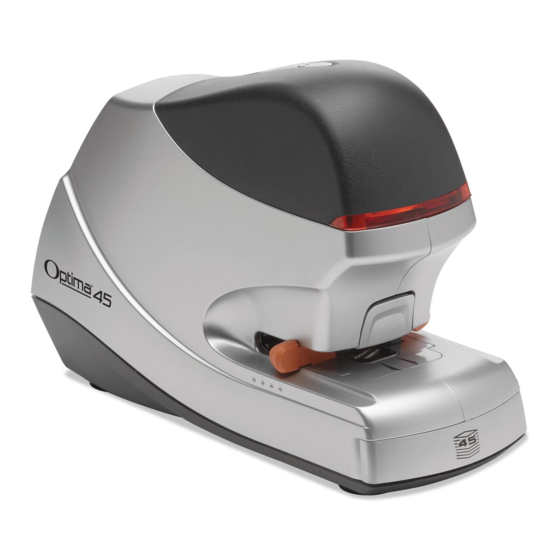 Swingline Optima45 48209 Operating Instructions