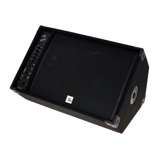 thomann the box pro MA 150 PA Speaker Manuals