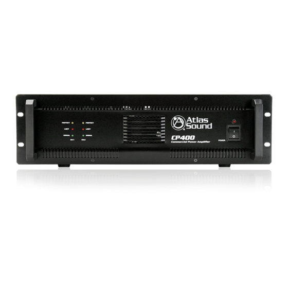 Atlas CP400 Owner's Manual
