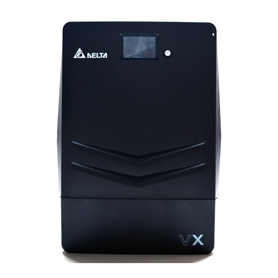 Delta Agilon VX Series Installation Quick Manual