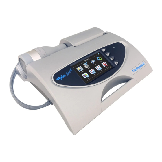 Vitalograph 6000 Instructions For Use Manual