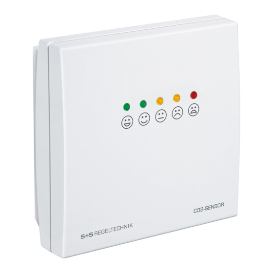S+S Regeltechnik AERASGARD RCO2-A NT Operating Instructions, Mounting & Installation
