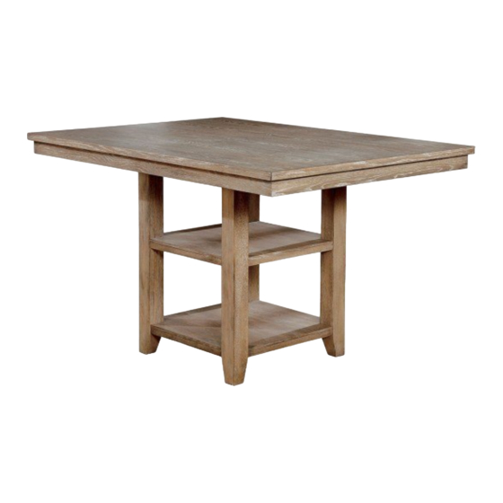 Furniture of America CM3576PT Assembly Instructions