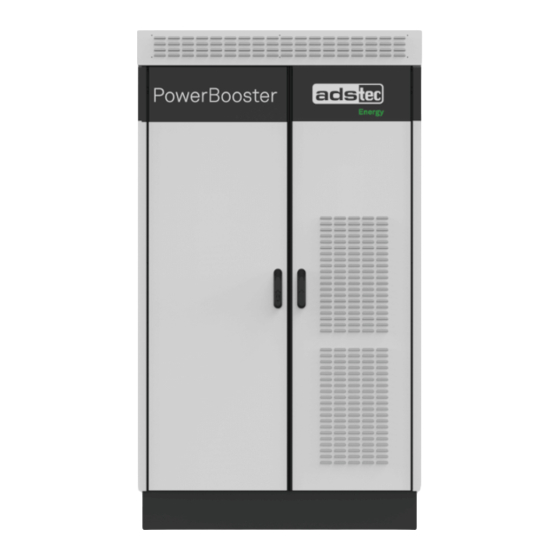 ADS-tec StoraXe PowerBooster GSS0608 Manuals