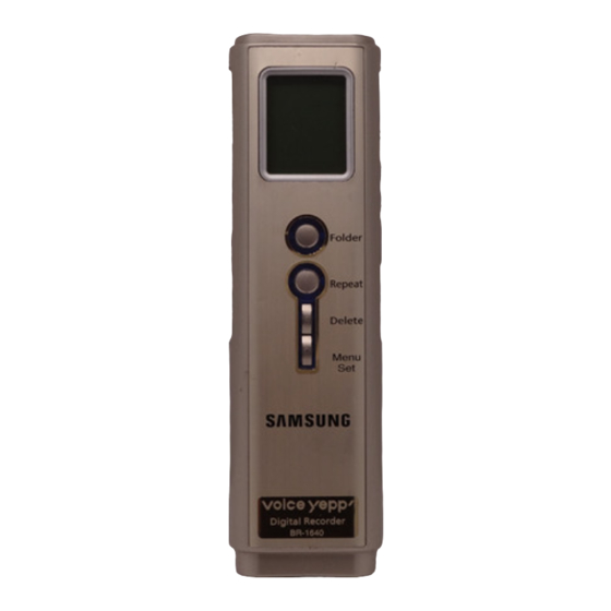 Samsung yePP BR-1640 Manuals