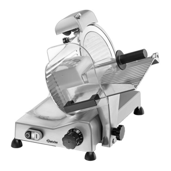 Bartscher 300 Plus Manual