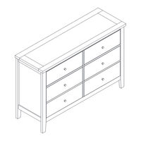 NOA & NANI Leines Large 6 Drawer Chest of Drawers Assembly Instructions Manual