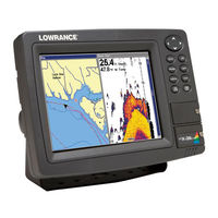 Lowrance LCX-28C HD Operation Instructions Manual