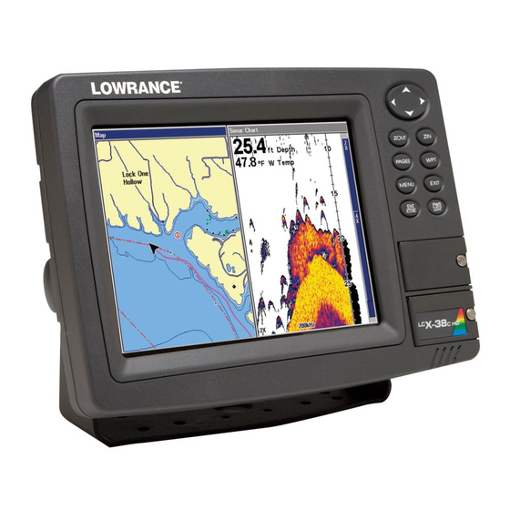 Lowrance LCX-112C Manuals
