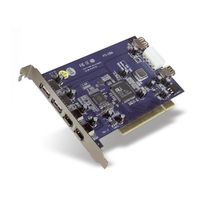 Belkin USB 2.0 AND FIREWIRE 6-PORT PCI CARD User Manual