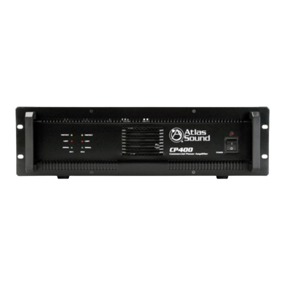 Atlas CP400 Owner's Manual