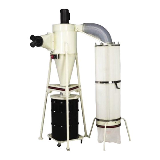 Jet Cyclonic Dust Collection System JC-5FB Specifications