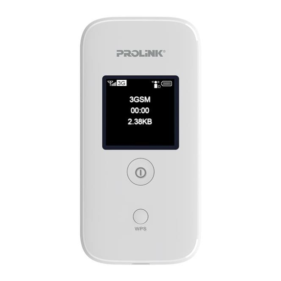 PROLiNK PRT7001H Quick Start Manual