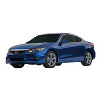 Honda 2012 ACCORD COUPE Technology Reference Manual