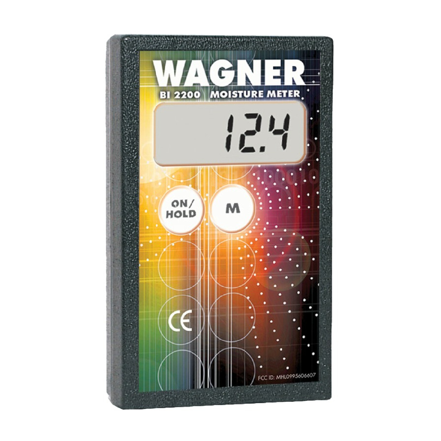 WAGNER BI 2200 Instruction Manual