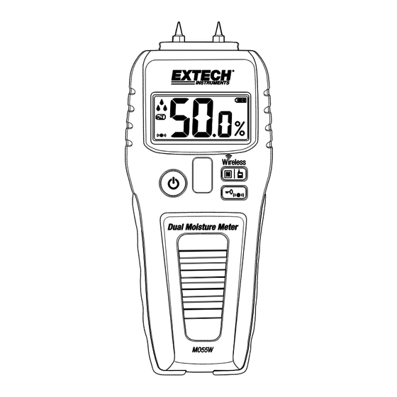 Extech Instruments MO55W User Manual