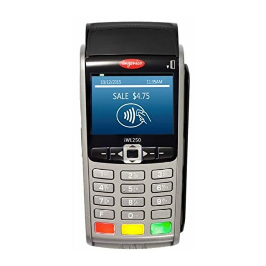 Ingenico IWL 250 Download Manual