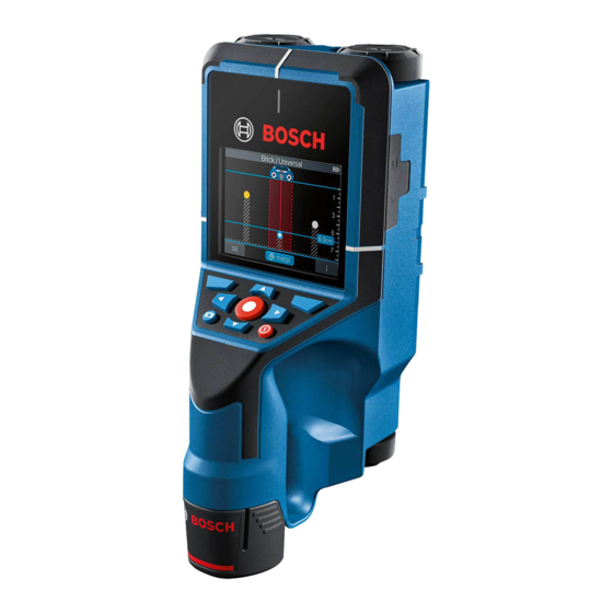 Bosch D-tect200C Manuals