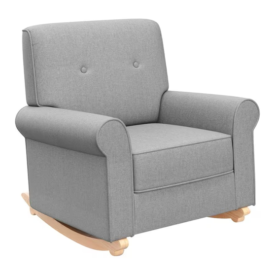 Storkcraft steveston 2024 upholstered rocker