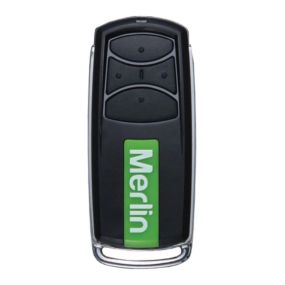Merlin Premium+ E960M Quick Start Manual