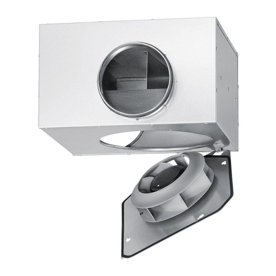Helios SlimVent SVR EC Series Installation And Operating Instructions Manual