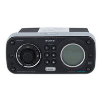 Sony CDX-HS70MW - Marine Stereo Installation/Connections