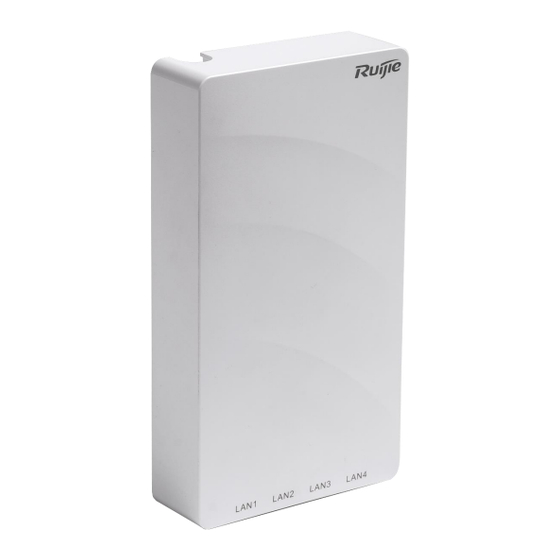 Ruijie RG-MAP852-SF-M Manuals