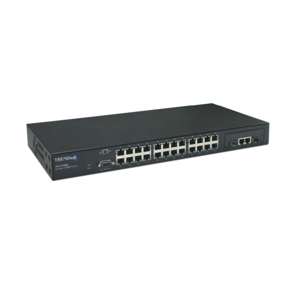 TRENDnet TEG-S2600I User Manual