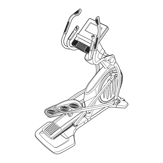 NordicTrack E 15.0 Elliptical User Manual