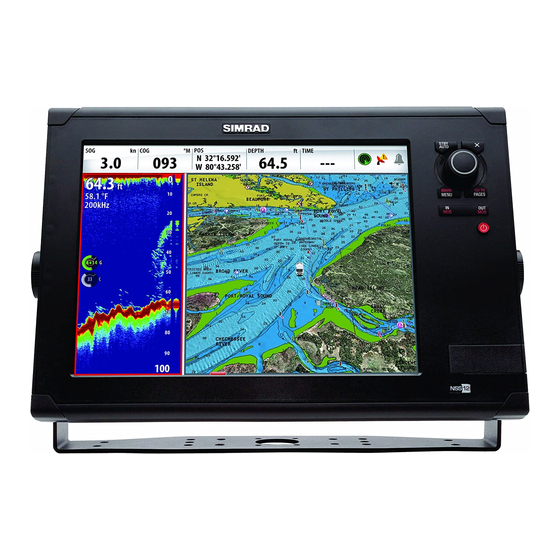 Simrad NSS Series Quick Start Manual