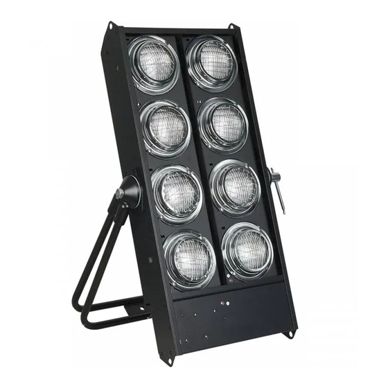 SHOWTEC STAGE BLINDER 8 DMX V1 Manual