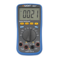Owon D33T User Manual