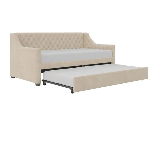 Little Seeds Monarch Hill Ambrosia Upholstered Daybed with Trundle Manuals