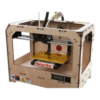 Makerbot Replicator Setup Manual