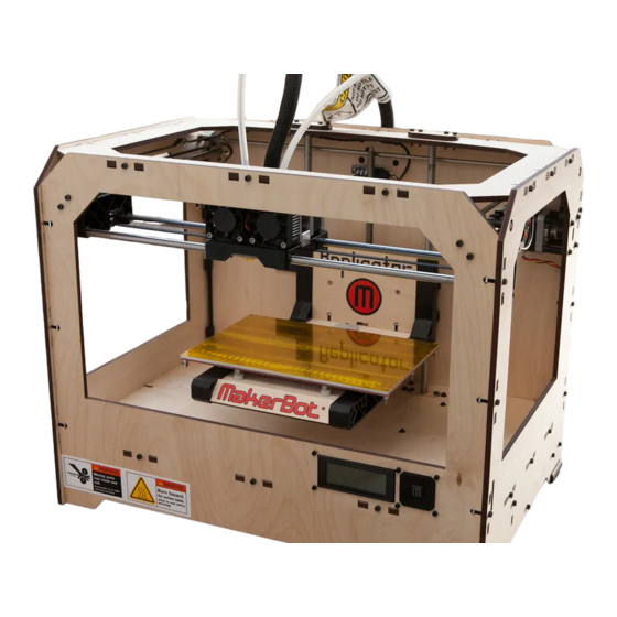 MakerBot Replicator Setup Manual
