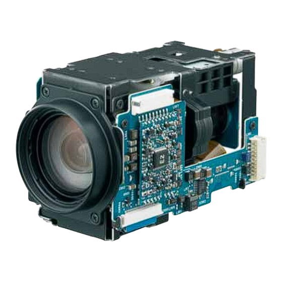 Sony FCB-IX Series Quick Start Manual